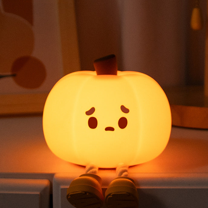 Halloween Little Pumpkin Silicone Night Light