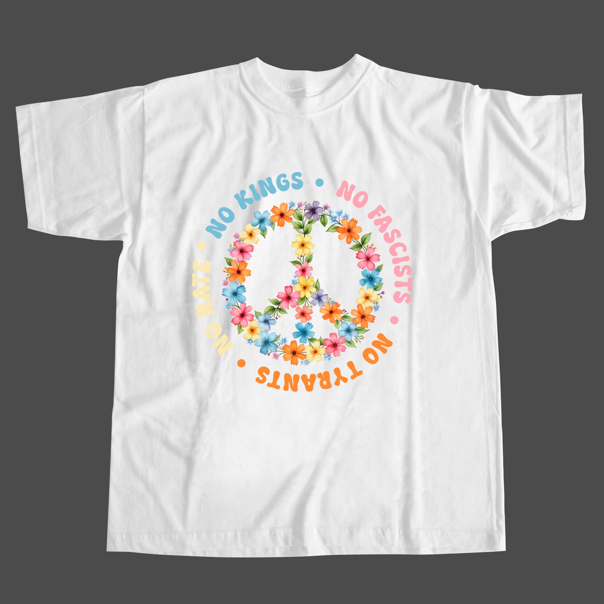 America Has No Kings Print T-Shirt