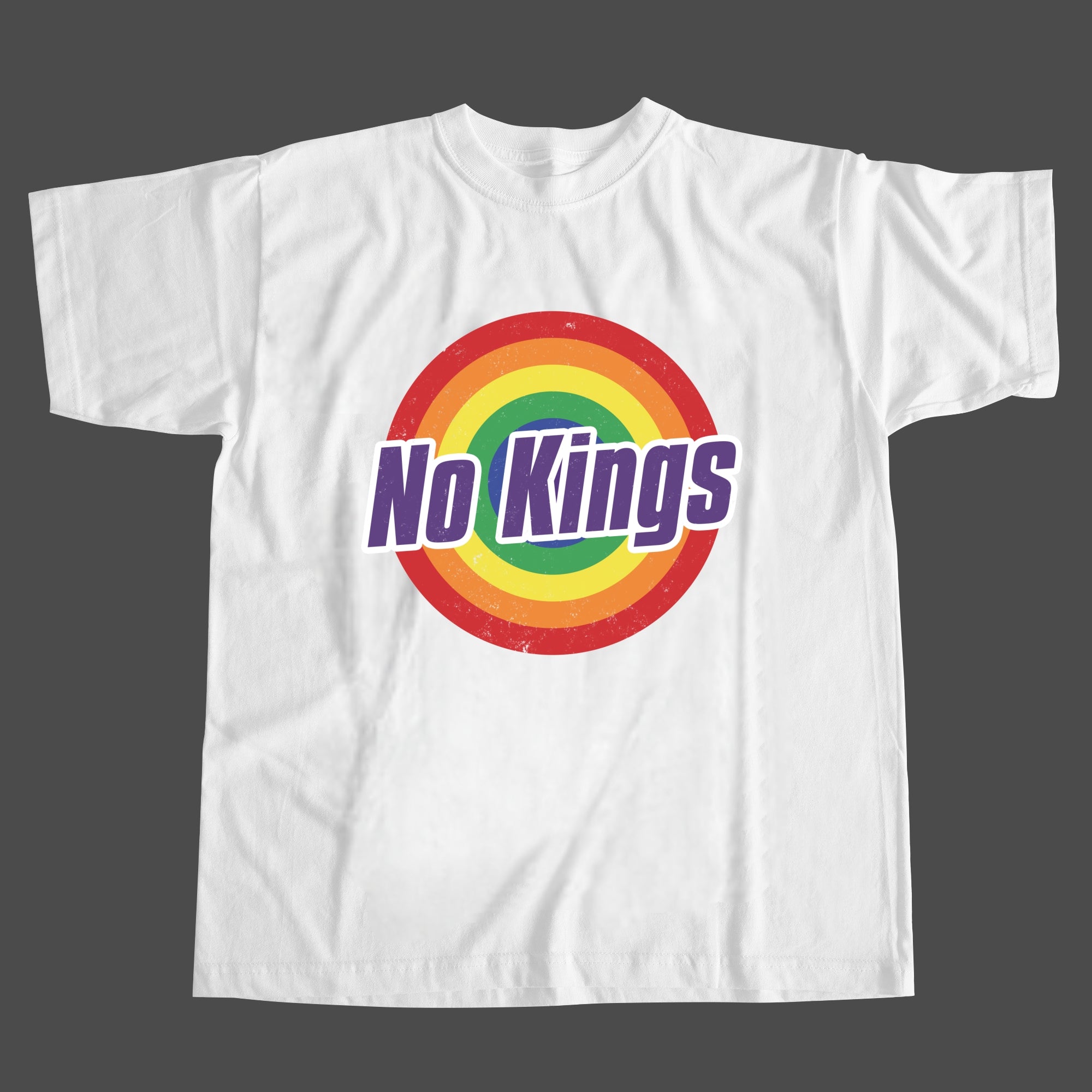 America Has No Kings Print T-Shirt