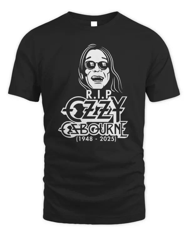 Ozzy Merch RIP Ozzy Osbourne 1948-2025 Shirt