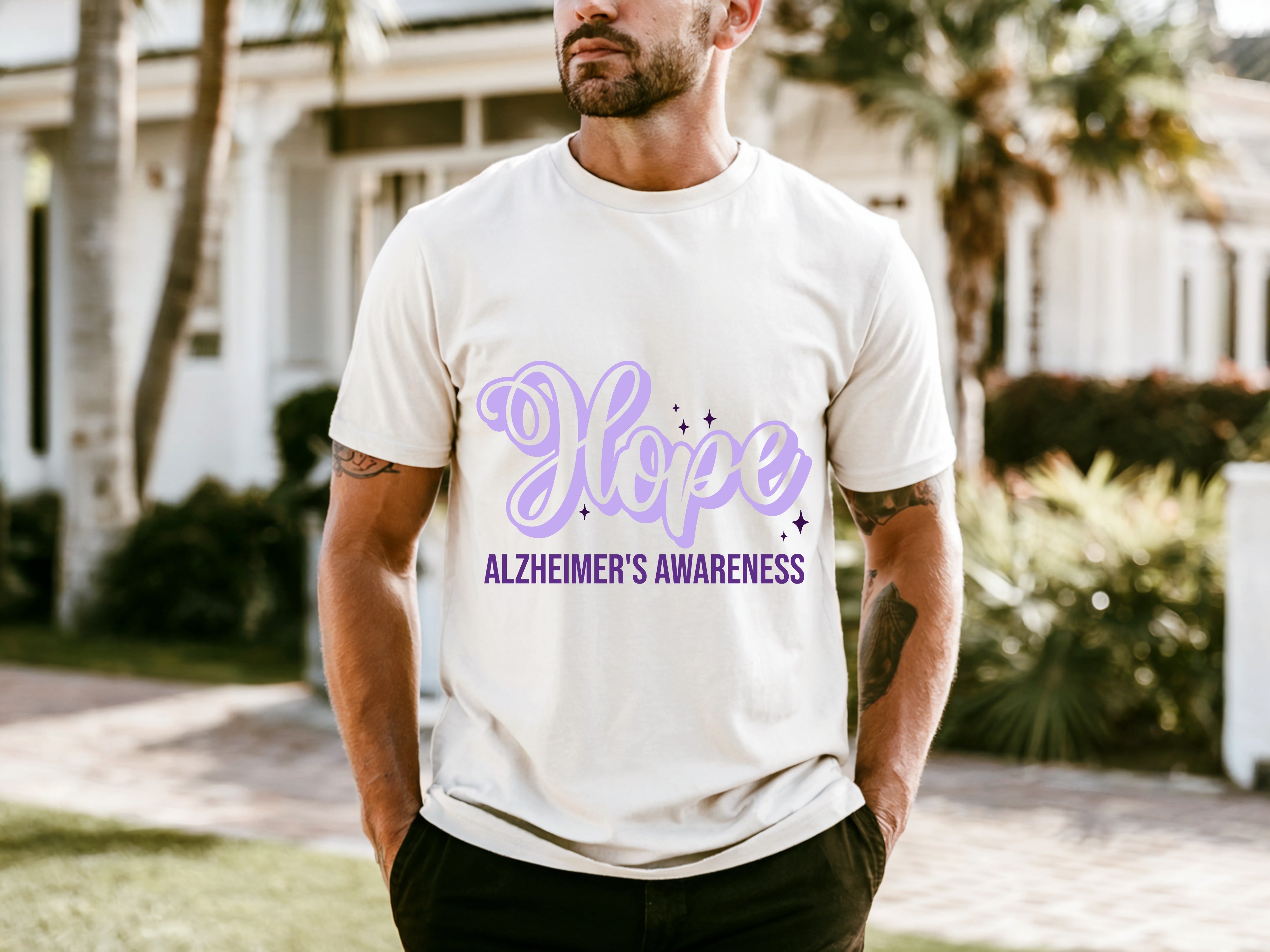 Alzheimer's Men's Sports Casual T-Shirt