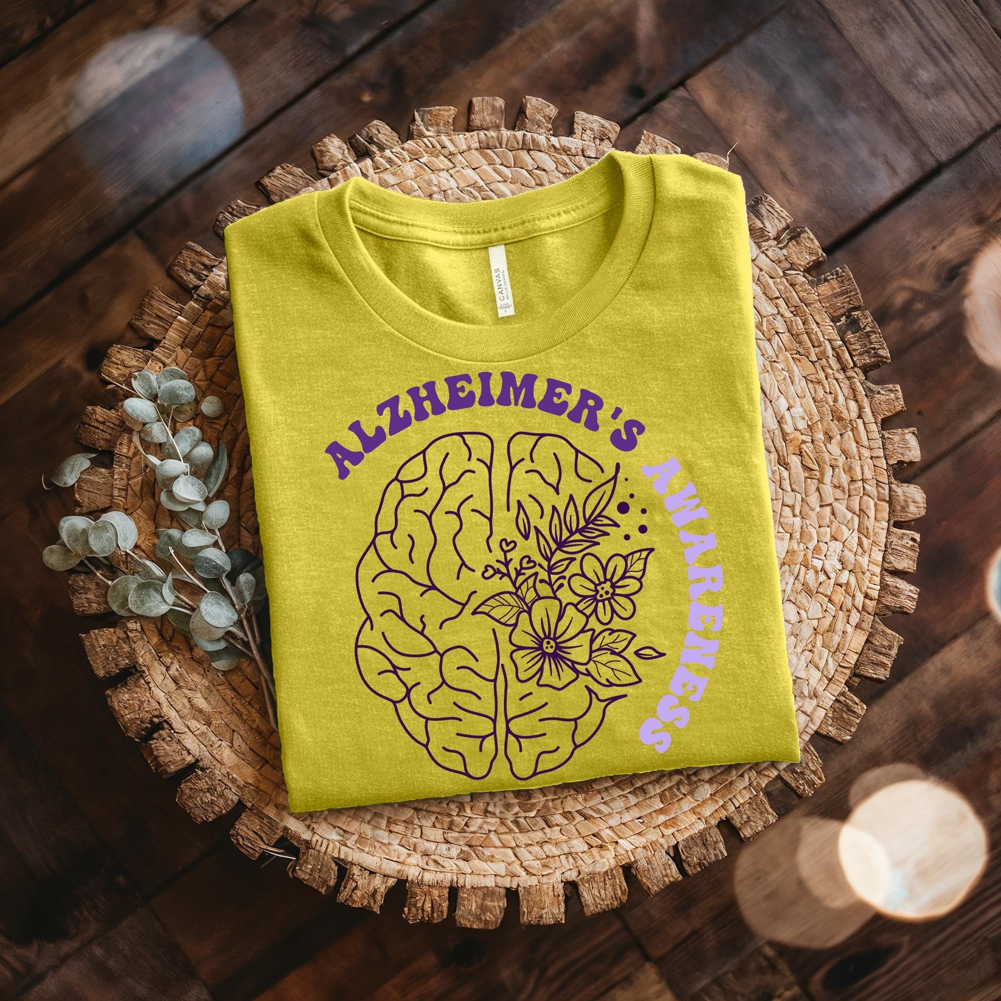 Alzheimer's  Unisex Loose Cotton T-Shirt