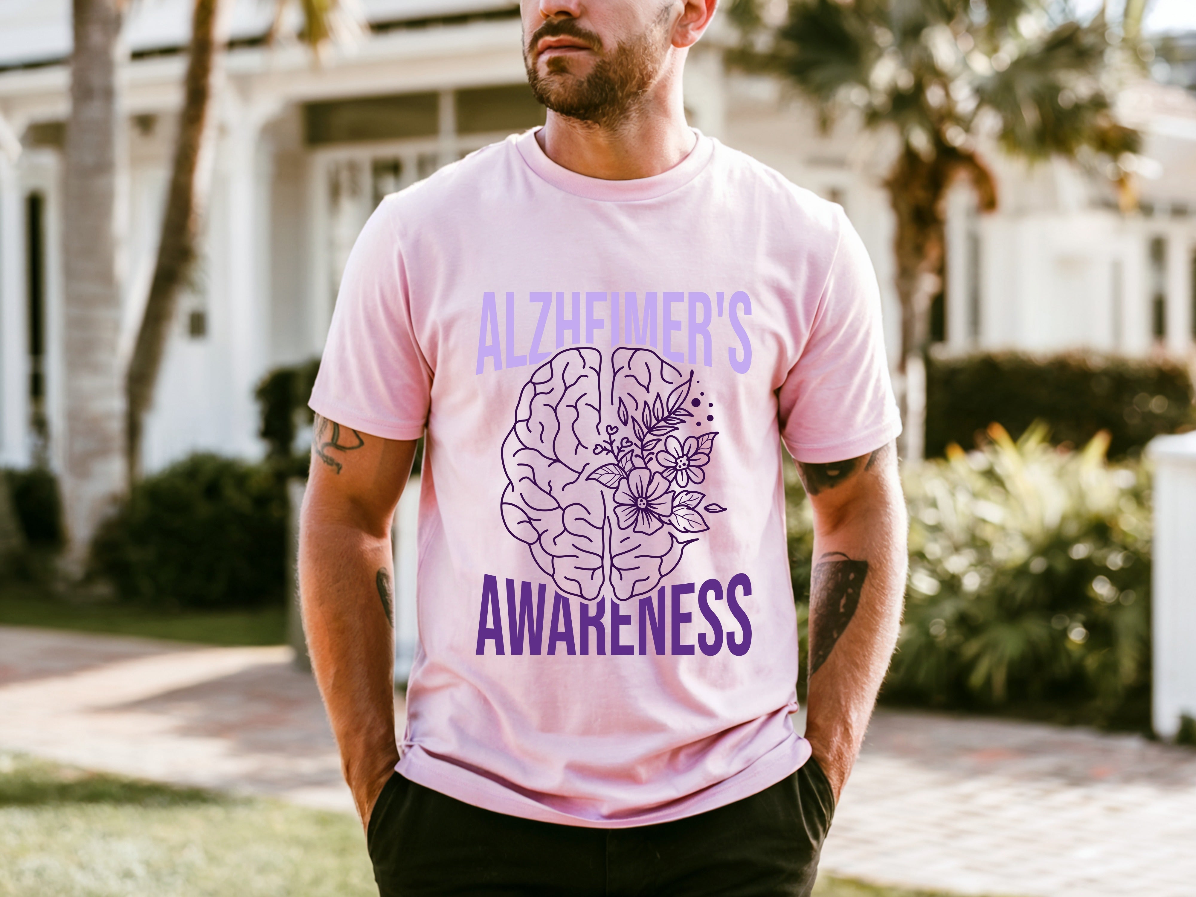 Alzheimer's  Men's Loose INS Niche T-Shirt