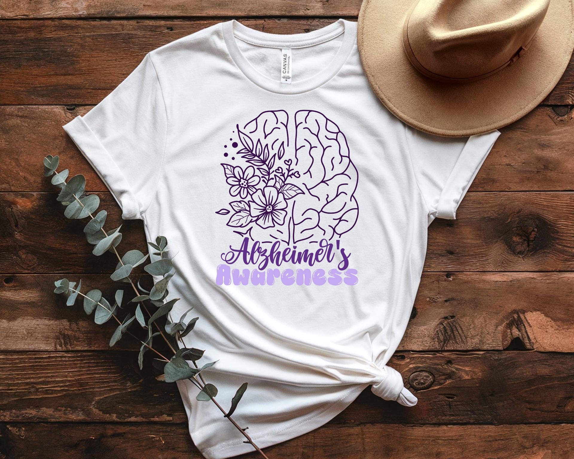 Alzheimer's  Unisex Casual All-Match T-Shirt