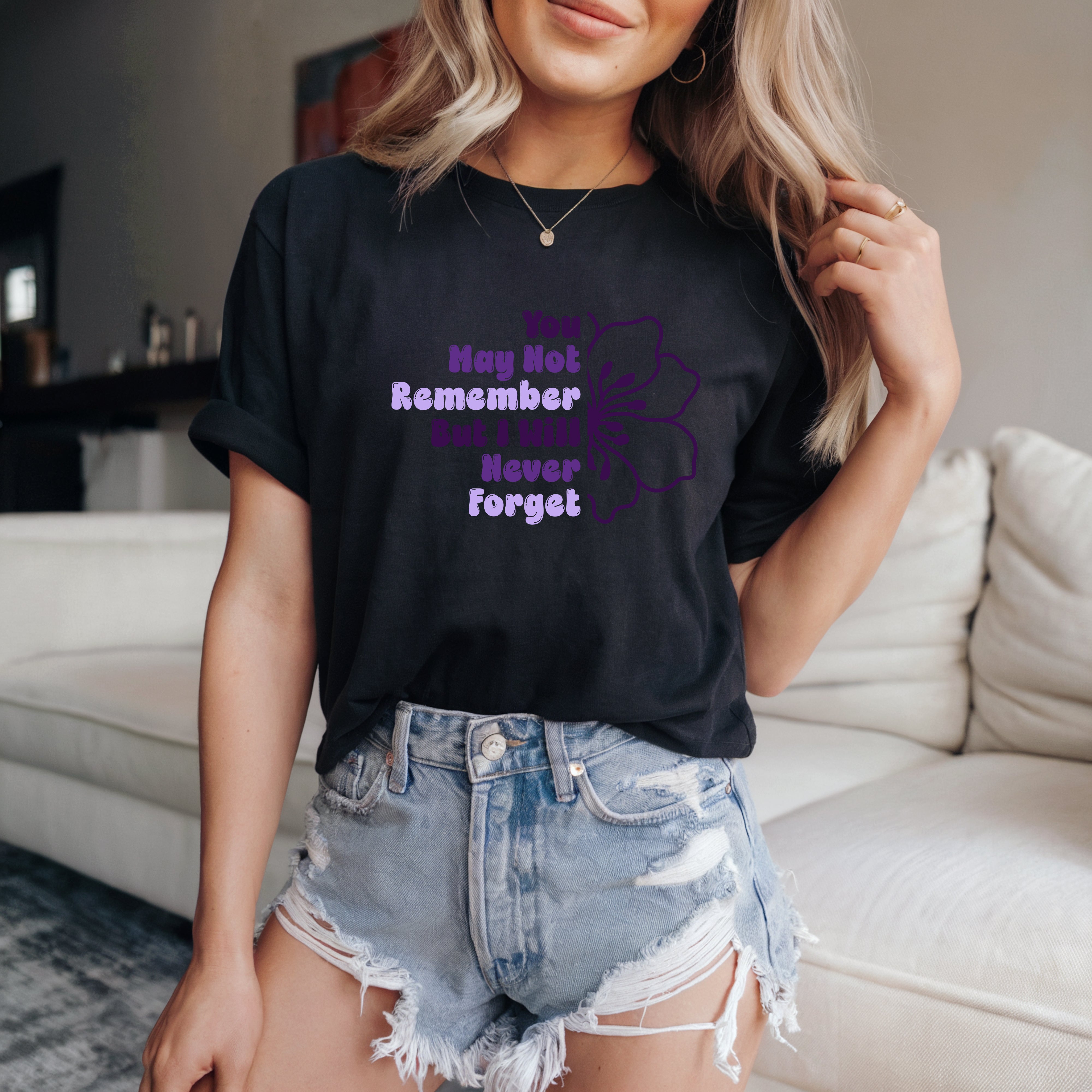 Alzheimer's  Women's Summer Thin T-shirt