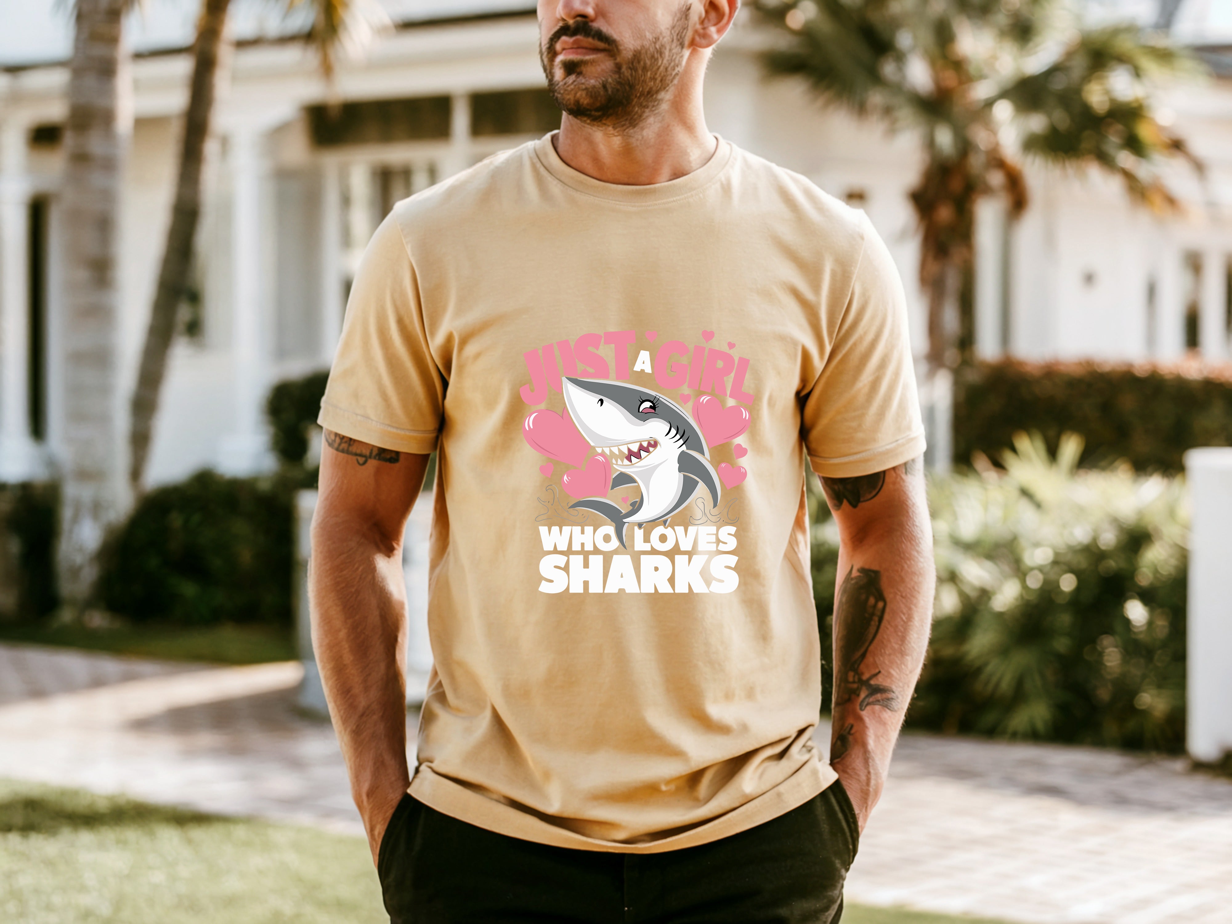 Jaws Simple Solid Color Sports Breathable Men's Short Sleeve