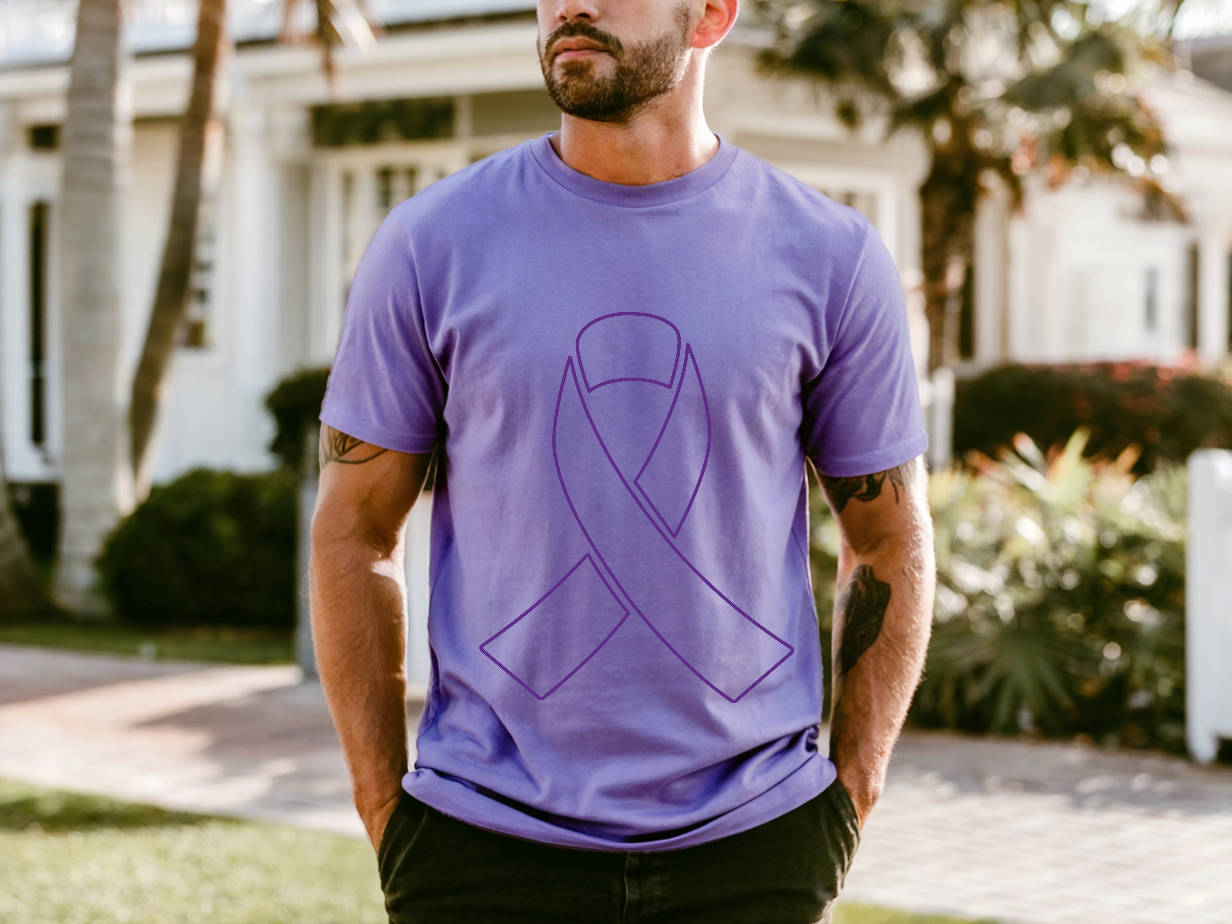 Alzheimer's Unisex Commuter Simple T-Shirt
