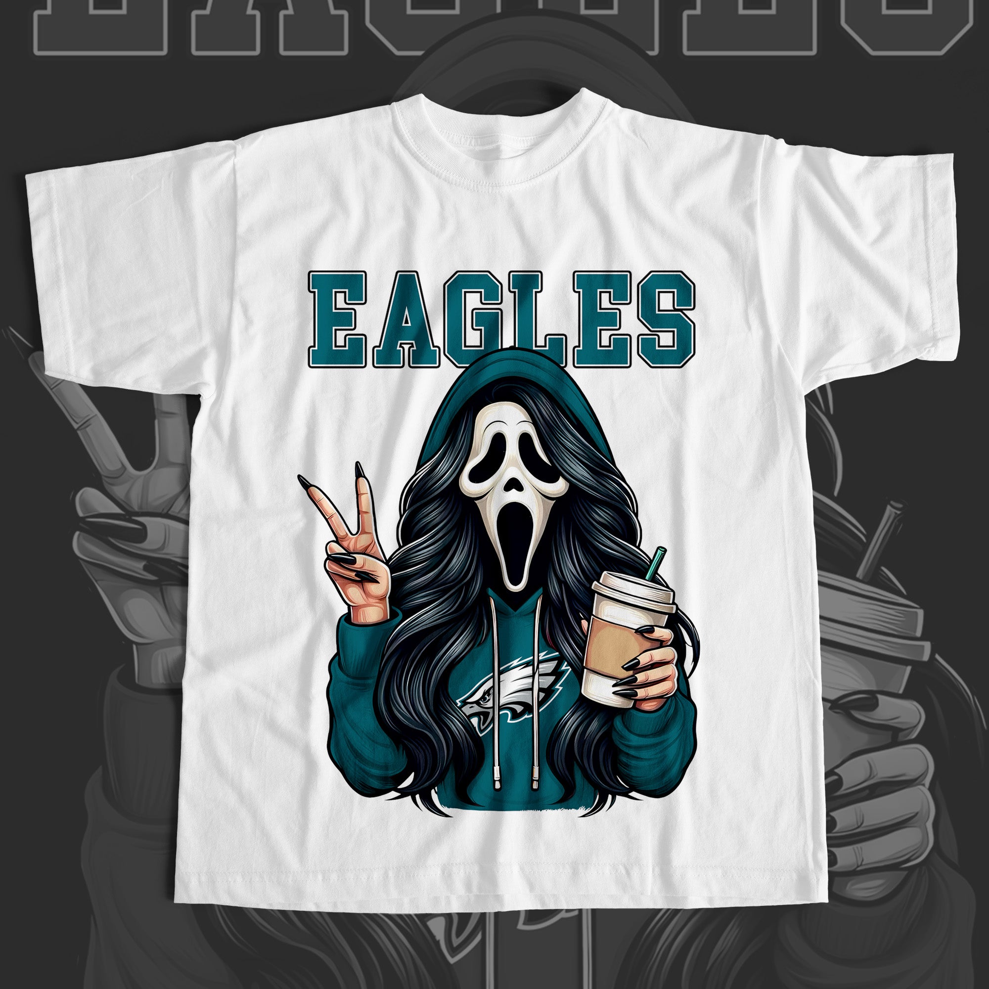 Ghostface Scream EAGLES T-shirt