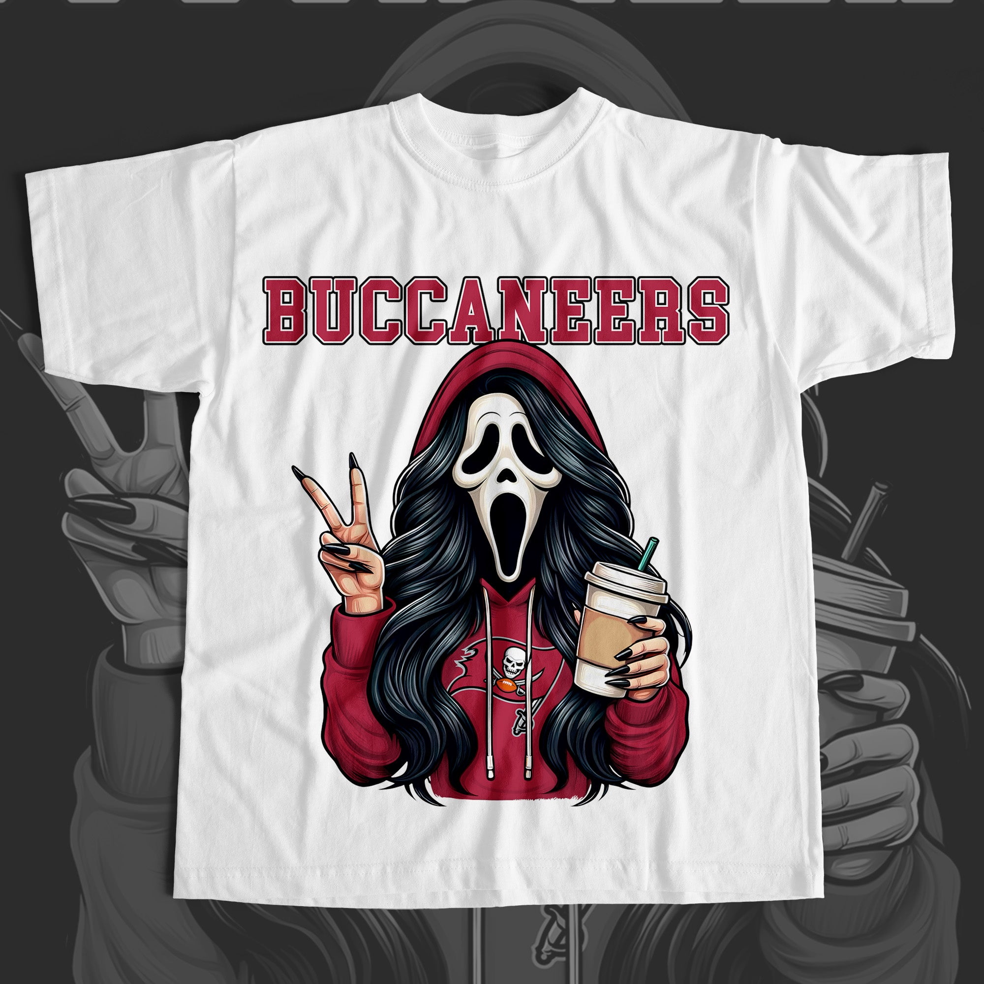 Ghostface Scream BUCCANEERS T-shirt